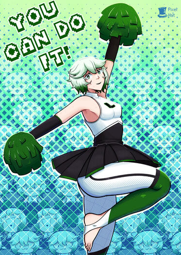 Cheerleader Leah